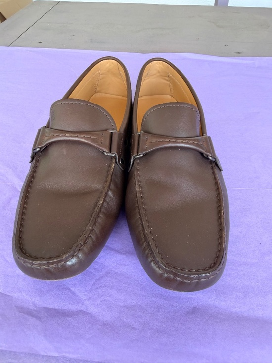 Tod\'s Brown Leather Men\'s Driving Loafers Size 6.5 main image 5